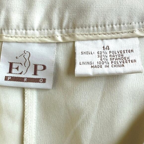 EP PRO Golf Skort Women’s Size 14 Cream Color Activewear - Picture 5 of 6